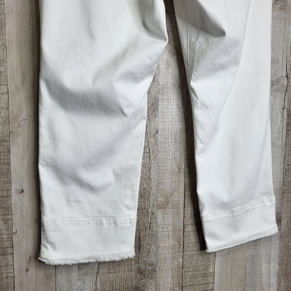 J.Jill White Cropped Pants Size 16 Petite 16P - Picture 7 of 12